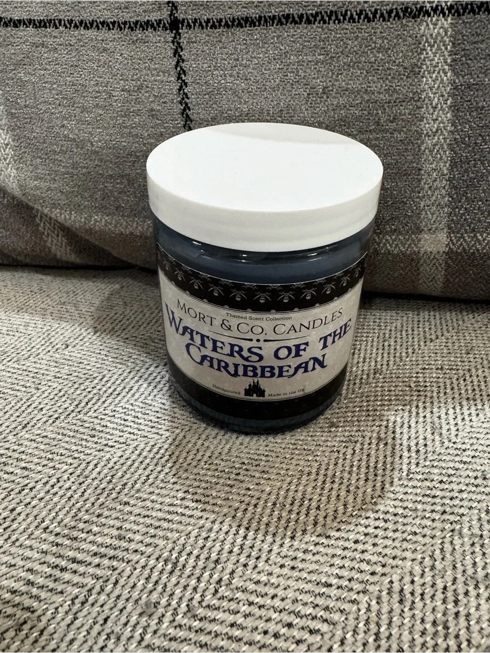 Waters of the Caribbean Scented Candle - Blue